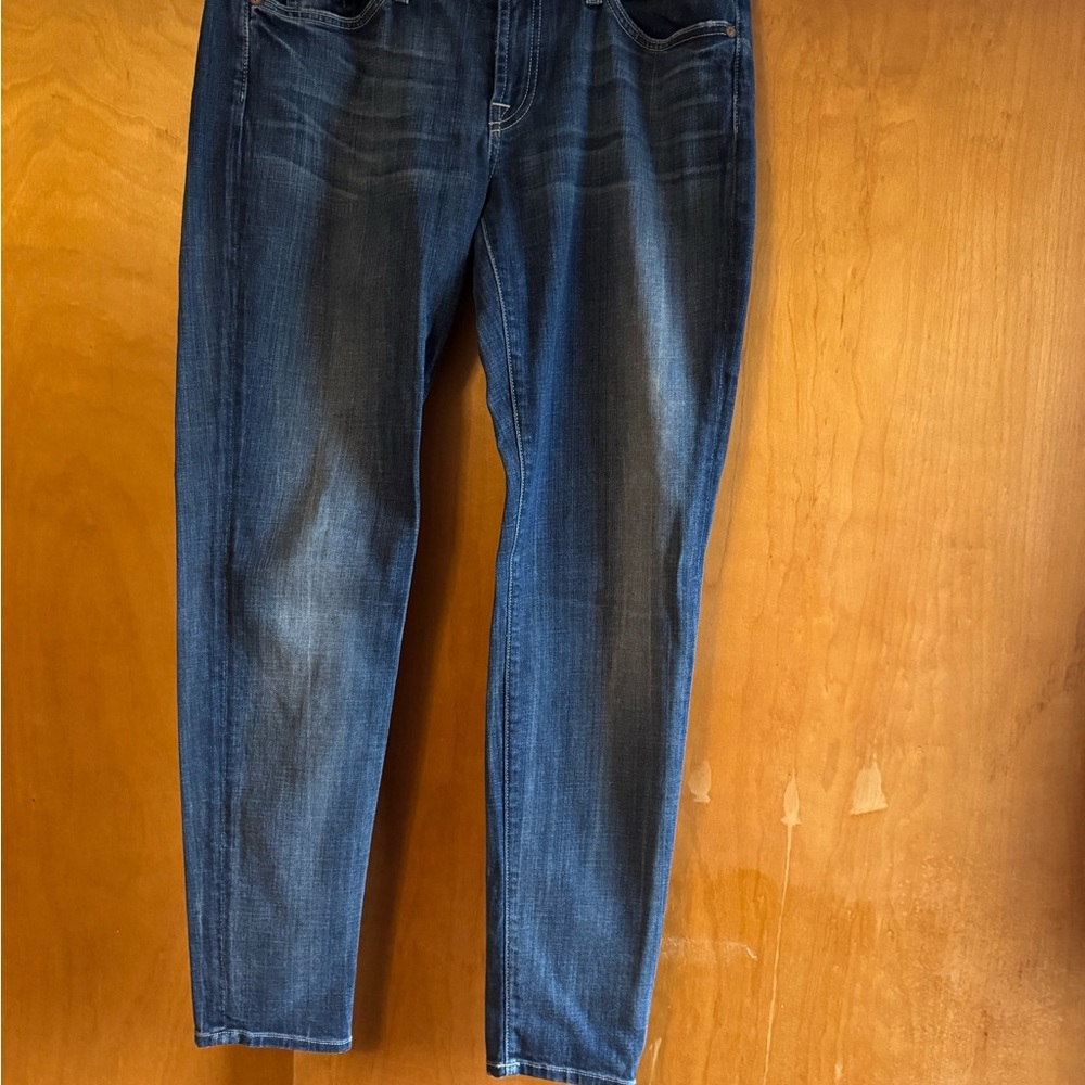 7 For All Mankind Blue Gwenevere Jeans
